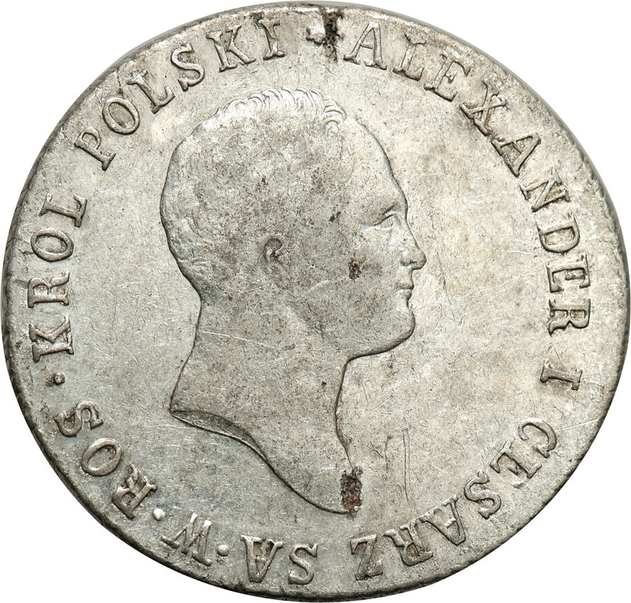 Królestwo Polskie. Aleksander l. 2 złote 1819 IB, Warszawa